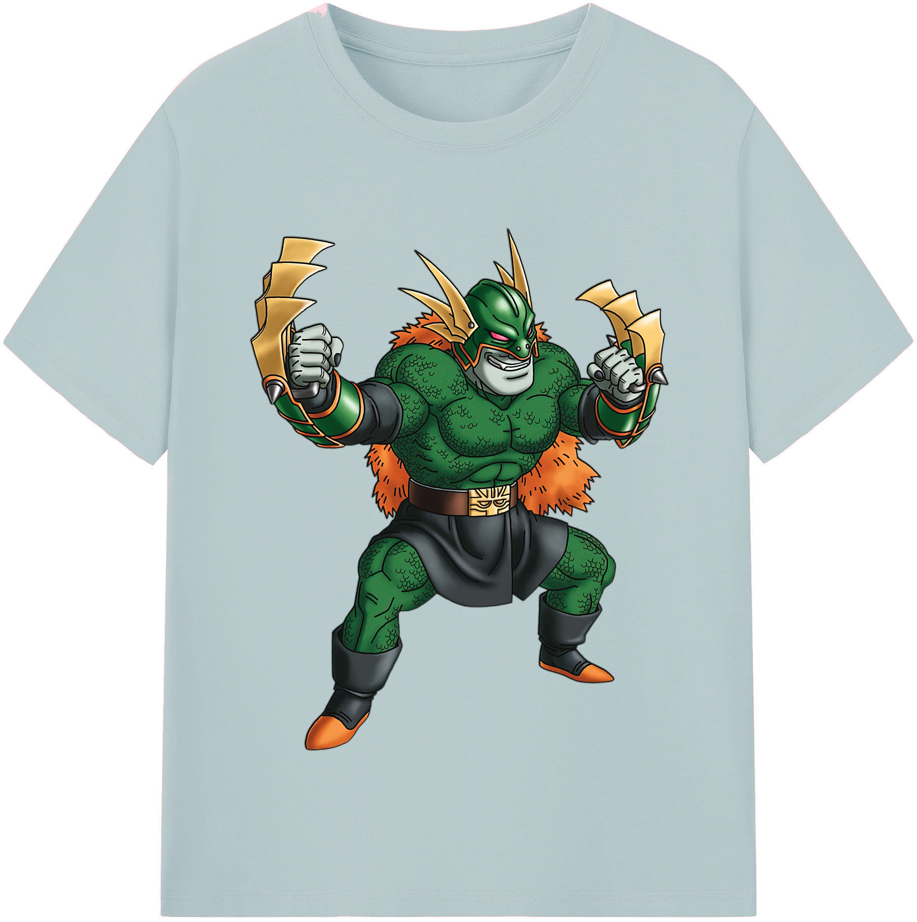 （画像用） ドラゴンクエスト Doragon Kuesuto Dragon Quest 綿100％半袖Tシャツ（フロントプリント）